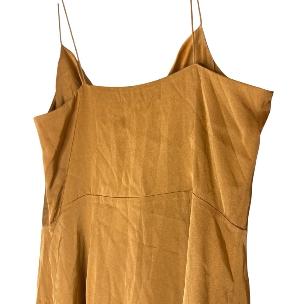 Intermix  Paris Cowl Neck Midi Dress 8 - Picture 6 of 9